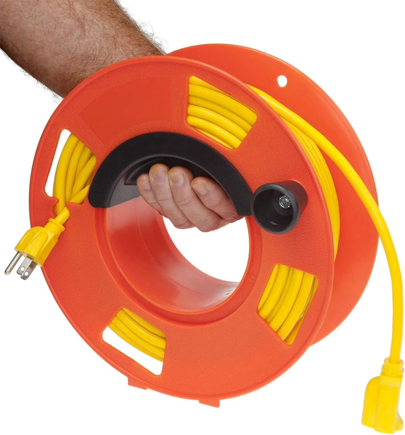 Bayco KW-110 Cord Reel, Orange - Image 3