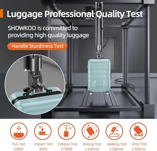 Luggage Sets Expandable PC+ABS Durable Suitcase Double Wheels TSA Lock Mint Green - Image 7